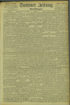 Stettiner Zeitung. 1894, Nr. 59 (5 Februar) - Abend-Ausgabe