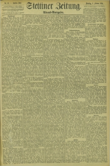 Stettiner Zeitung. 1894, Nr. 61 (6 Februar) - Abend-Ausgabe