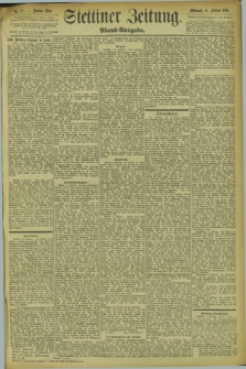 Stettiner Zeitung. 1894, Nr. 75 (14 Februar) - Abend-Ausgabe