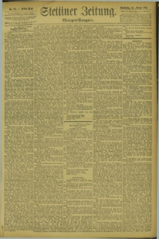 Stettiner Zeitung. 1894, Nr. 76 (15 Februar) - Morgen-Ausgabe