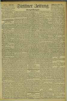 Stettiner Zeitung. 1894, Nr. 84 (20 Februar) - Morgen-Ausgabe