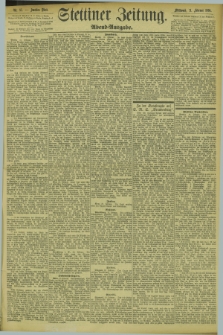 Stettiner Zeitung. 1894, Nr. 87 (21 Februar) - Abend-Ausgabe