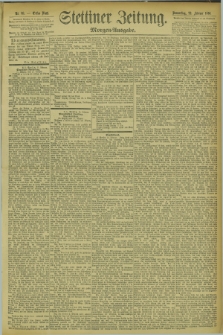 Stettiner Zeitung. 1894, Nr. 88 (22 Februar) - Morgen-Ausgabe