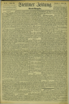 Stettiner Zeitung. 1894, Nr. 93 (24 Februar) - Abend-Ausgabe
