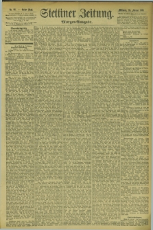 Stettiner Zeitung. 1894, Nr. 98 (28 Februar) - Morgen-Ausgabe