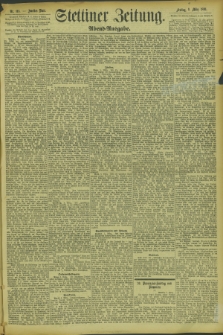 Stettiner Zeitung. 1894, Nr. 115 (9 März) - Abend-Ausgabe