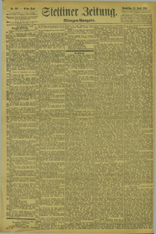 Stettiner Zeitung. 1894, Nr. 168 (12 April) - Morgen-Ausgabe