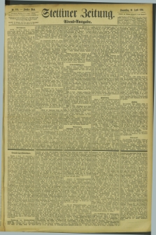 Stettiner Zeitung. 1894, Nr. 181 (19 April) - Abend-Ausgabe