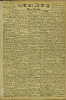 Stettiner Zeitung. 1894, Nr. 194 (27 April) - Morgen-Ausgabe