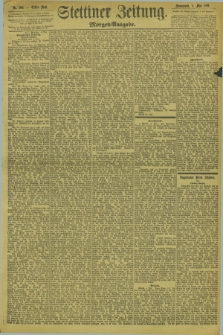 Stettiner Zeitung. 1894, Nr. 206 (5 Mai) - Morgen-Ausgabe