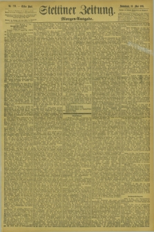 Stettiner Zeitung. 1894, Nr. 228 (19 Mai) - Morgen-Ausgabe