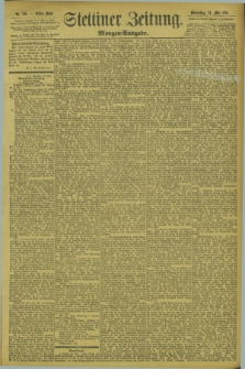 Stettiner Zeitung. 1894, Nr. 236 (24 Mai) - Morgen-Ausgabe
