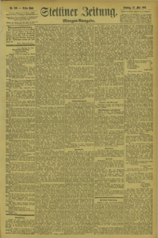 Stettiner Zeitung. 1894, Nr. 242 (27 Mai) - Morgen-Ausgabe