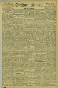 Stettiner Zeitung. 1894, Nr. 243 (28 Mai) - Abend-Ausgabe