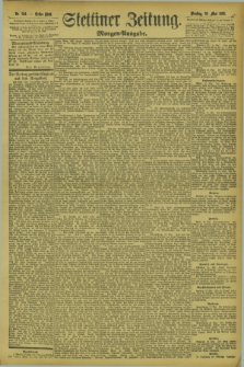 Stettiner Zeitung. 1894, Nr. 244 (29 Mai) - Morgen-Ausgabe