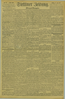 Stettiner Zeitung. 1894, Nr. 274 (15 Juni) - Morgen-Ausgabe