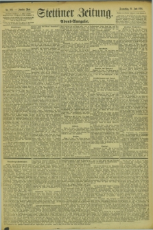 Stettiner Zeitung. 1894, Nr. 285 (21 Juni) - Abend-Ausgabe
