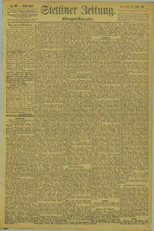 Stettiner Zeitung. 1894, Nr. 288 (23 Juni) - Morgen-Ausgabe