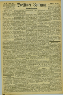 Stettiner Zeitung. 1894, Nr. 291 (25 Juni) - Abend-Ausgabe