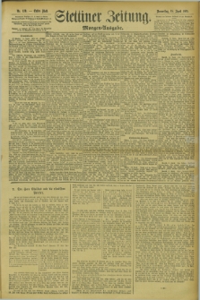 Stettiner Zeitung. 1895, Nr. 179 (18 April) - Morgen-Ausgabe
