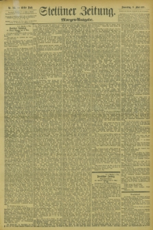 Stettiner Zeitung. 1895, Nr. 215 (9 Mai) - Morgen-Ausgabe