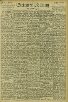Stettiner Zeitung. 1895, Nr. 216 (9 Mai) - Abend-Ausgabe