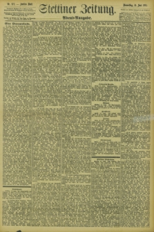 Stettiner Zeitung. 1895, Nr. 272 (13 Juni) - Abend-Ausgabe