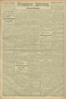Stettiner Zeitung. 1896, Nr. 189 (23. April) - Morgen-Ausgabe