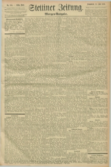 Stettiner Zeitung. 1896, Nr. 345 (25 Juli) - Morgen-Ausgabe