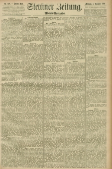 Stettiner Zeitung. 1896, Nr. 520 (4 November) - Abend-Ausgabe