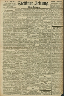 Stettiner Zeitung. 1897, Nr. 2 (2 Januar) - Abend-Ausgabe
