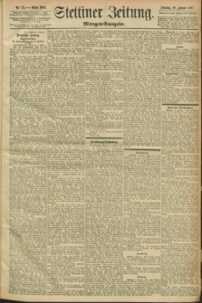 Stettiner Zeitung. 1897, Nr. 15 (10 Januar) - Morgen-Ausgabe