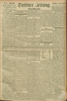 Stettiner Zeitung. 1897, Nr. 46 (28 Januar) - Abend-Ausgabe
