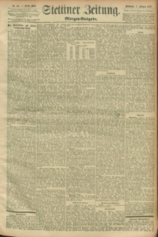 Stettiner Zeitung. 1897, Nr. 55 (3 Februar) - Morgen-Ausgabe