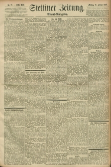 Stettiner Zeitung. 1897, Nr. 76 (15 Februar) - Abend-Ausgabe