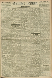 Stettiner Zeitung. 1897, Nr. 90 (23 Februar) - Abend-Ausgabe