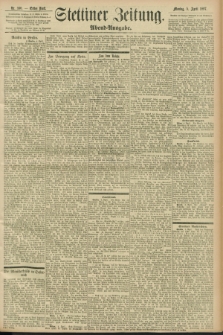 Stettiner Zeitung. 1897, Nr. 160 (5 April) - Abend-Ausgabe