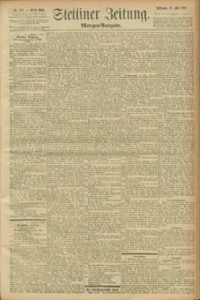 Stettiner Zeitung. 1897, Nr. 219 (12 Mai) - Morgen-Ausgabe