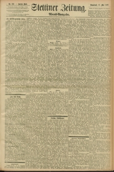 Stettiner Zeitung. 1897, Nr. 226 (15 Mai) - Abend-Ausgabe