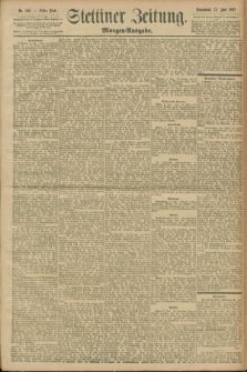 Stettiner Zeitung. 1897, Nr. 269 (12 Juni) - Morgen-Ausgabe