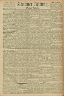 Stettiner Zeitung. 1897, Nr 279 (18 Juni) - Morgen-Ausgabe
