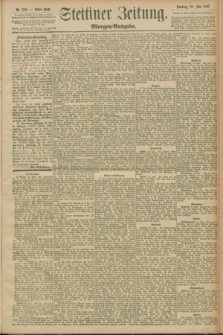 Stettiner Zeitung. 1897, Nr. 283 (20 Juni) - Morgen-Ausgabe