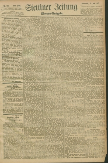 Stettiner Zeitung. 1897, Nr. 293 (26 Juni) - Morgen-Ausgabe