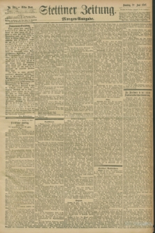 Stettiner Zeitung. 1897, Nr. 295 (27 Juni) - Morgen-Ausgabe