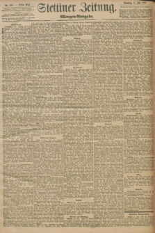 Stettiner Zeitung. 1897, Nr. 307 (4 Juli) - Morgen-Ausgabe