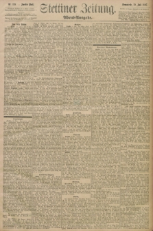Stettiner Zeitung. 1897, Nr. 318 (10 Juli) - Abend-Ausgabe