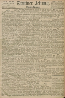 Stettiner Zeitung. 1897, Nr. 321 (13 Juli) - Morgen-Ausgabe