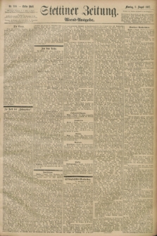 Stettiner Zeitung. 1897, Nr. 356 (2 August) - Abend-Ausgabe
