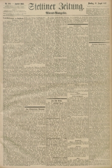 Stettiner Zeitung. 1897, Nr. 370 (10 August) - Abend-Ausgabe