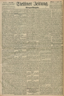 Stettiner Zeitung. 1897, Nr. 371 (11 August) - Morgen-Ausgabe